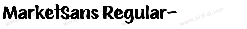 MarketSans Regular字体转换
